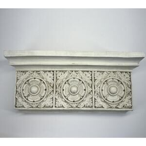 Elegant White Wall Accent Decor